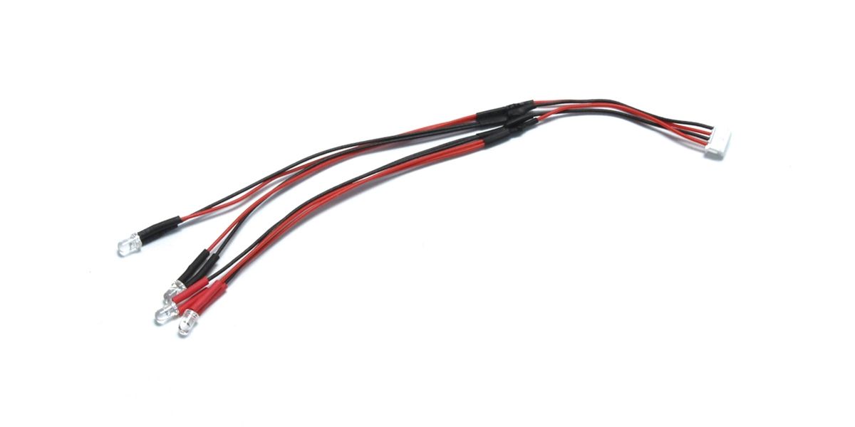 Kyosho LED Light Clear & Red (for MINI-Z Sports ) (MZW429R) Kyosho America