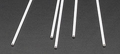 Plaastruct Round Rod Polystyrene .080x10" (5) Horizon Hobby