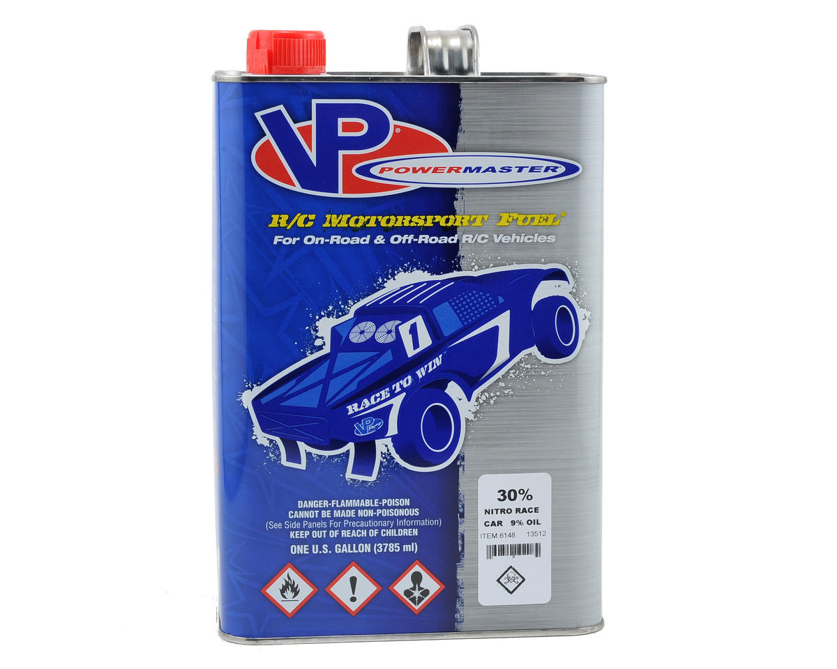 VP PowerMaster Nitro Race 30% Car Fuel (9% Castor/Synthetic Blend) (POW6148) Horizon Hobby