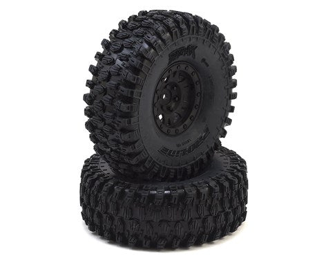 Pro-Line Hyrax 1.9" Tires w/Impulse Wheels (Black) (2) w/12mm Hex (G8) (PRO1012810) Horizon Hobby