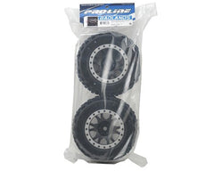 Pro-Line X-Maxx Badlands MX43 Pro-Loc Pre-Mounted All Terrain Tires (MX43) (PRO1013113) Horizon Hobby