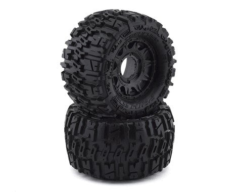 Pro-Line Trencher 2.8" Tires w/Raid 6x30 Wheels (2) (PRO117010) Horizon Hobby