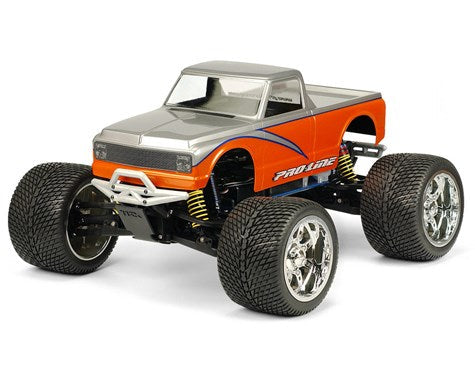 Pro-Line '72 Chevy C10 Pick Up Monster Truck Body (Clear) (PRO320100) Amain Hobbies