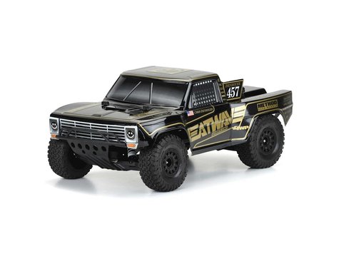 Pro-Line 1967 Ford F-100 Heatwave Edition Tough-Color Race Truck Pre-Cut Body (Black) (PRO355118) Horizon Hobby