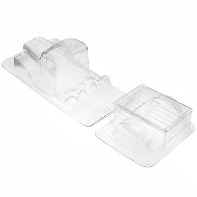 Pro-Line 1946 Dodge Power Wagon Clear Body 12.3" Wheelbase Scale Crawlers (PRO349900) Horizon Hobby