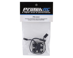ProTek RC 35x35x10mm Aluminum High Speed HV Cooling Fan (Silver/Black) (PTK-2113) Amain Hobbies