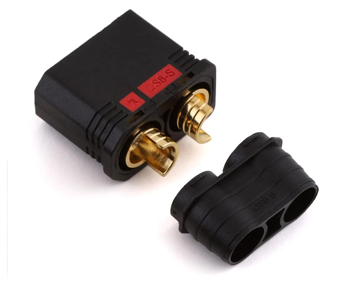 ProTek RC QS8 Anti-Spark Connector (1 Male) (PTK-5071) Amain Hobbies