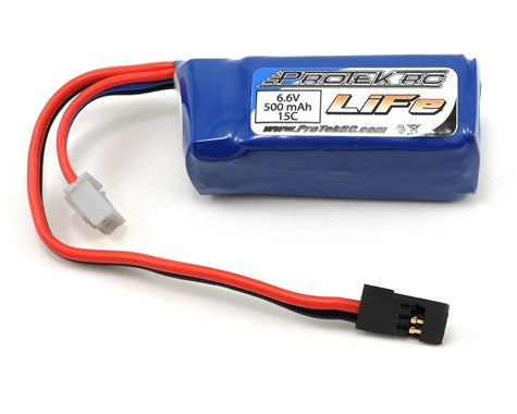 ProTek RC LiFe 15C Stick Battery Pack (6.6V/500mAh) (PTK-5183) Amain Hobbies