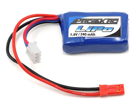 ProTek RC 2S High Power 30C Micro LiPo Battery (7.4V/240mAh) w/JST Connector (PTK-5185) Amain Hobbies