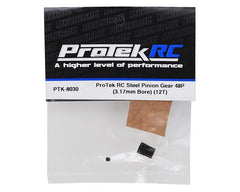 ProTek RC Lightweight Steel 48P Pinion Gear (3.17mm Bore) (12T) (PTK-8030) Amain Hobbies