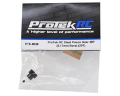 ProTek RC Lightweight Steel 48P Pinion Gear (3.17mm Bore) (20T) (PTK-8038) Amain Hobbies