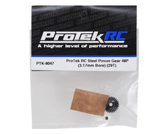 ProTek RC Lightweight Steel 48P Pinion Gear (3.17mm Bore) (29T) (PTK-8047) Amain Hobbies