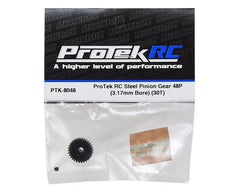 ProTek RC Lightweight Steel 48P Pinion Gear (3.17mm Bore) (30T) (PTK-8048) Amain Hobbies