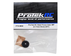 ProTek RC Lightweight Steel 48P Pinion Gear (3.17mm Bore) (32T) (PTK-8050) Amain Hobbies