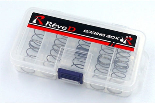 Reve D 2WS & HT Spring Set With Box; Complete Set (1 Front & 4 Rear Spring Sets ) (RD-006AS) Vertex RC