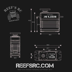 Reefs RC Triple4 444HD Servo (SEHREEFS02) (DISCONTINUED) HRP