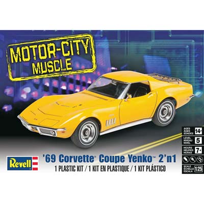 Revell 1/25 '69 Corvette Coupe Yenko (RMX854411) Horizon Hobby