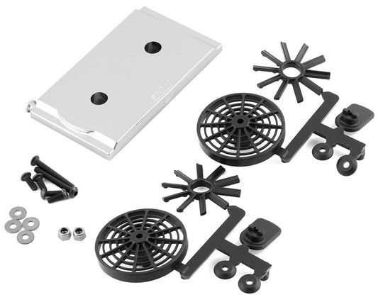 RPM 1/10 Scale Mock Radiator & Fans (RPM70780) Amain Hobbies