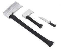 Scale By Chris Woodsman Multi Pack w/Axe, Hatchet & Buck Knife Amain Hobbies