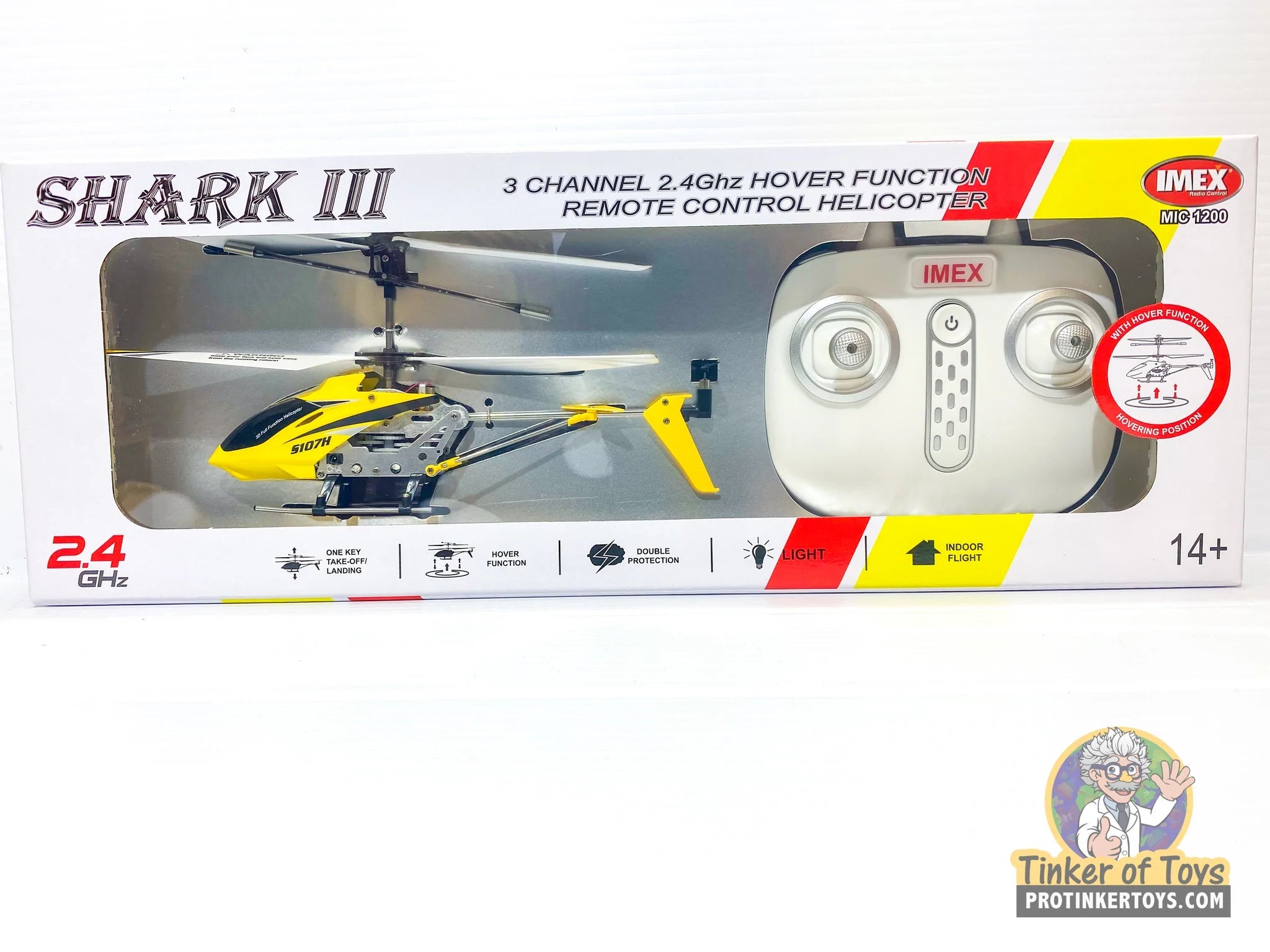 IMEX Shark 3CH RC Helicopter Gyro - Aluminum Fuselage (IMIC1200) IMEX