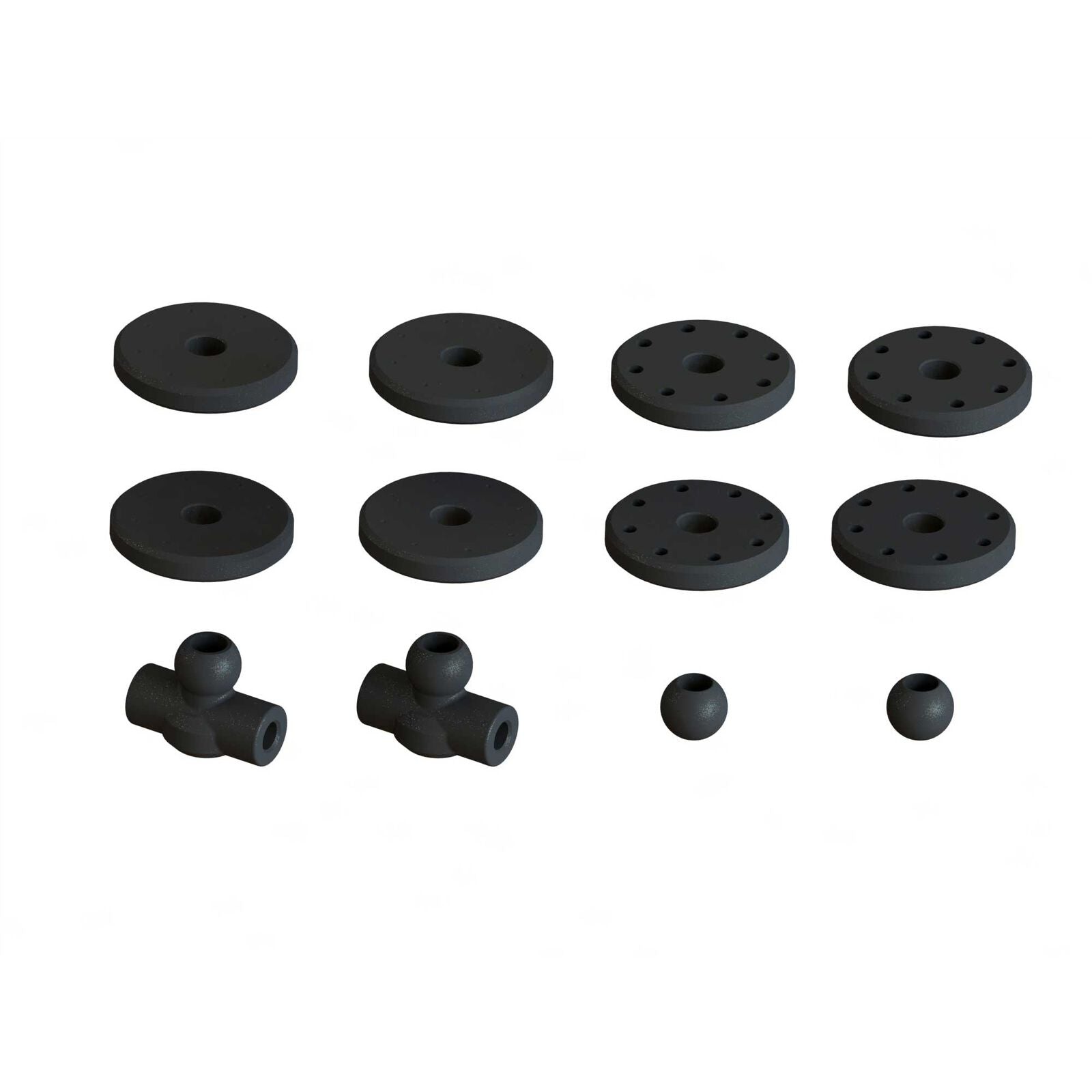 ARRMA Shock Set, 16mm Bore, 104mm Length, 550cSt Oil (ARA330623) Horizon Hobby