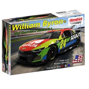 Salvino's JR Models 1/24 Hendrick Motorsports William Byron 2022 Camaro Plastic Model Car Kit (SJMHMC2022WBP) HRP