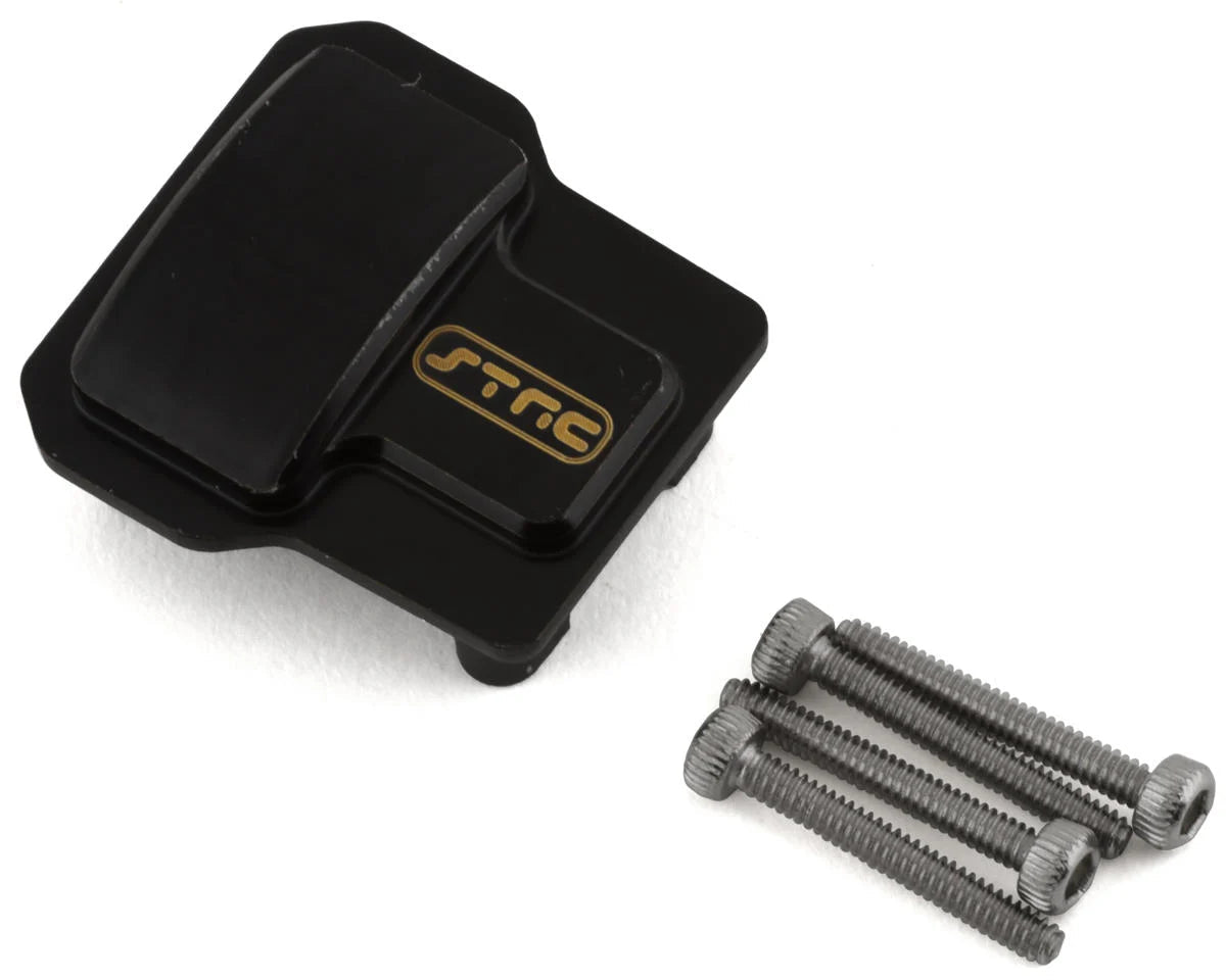 ST Racing Concepts Traxxas TRX-4M Brass Differential Cover (Black) (SPTST9738DBR) Amain Hobbies