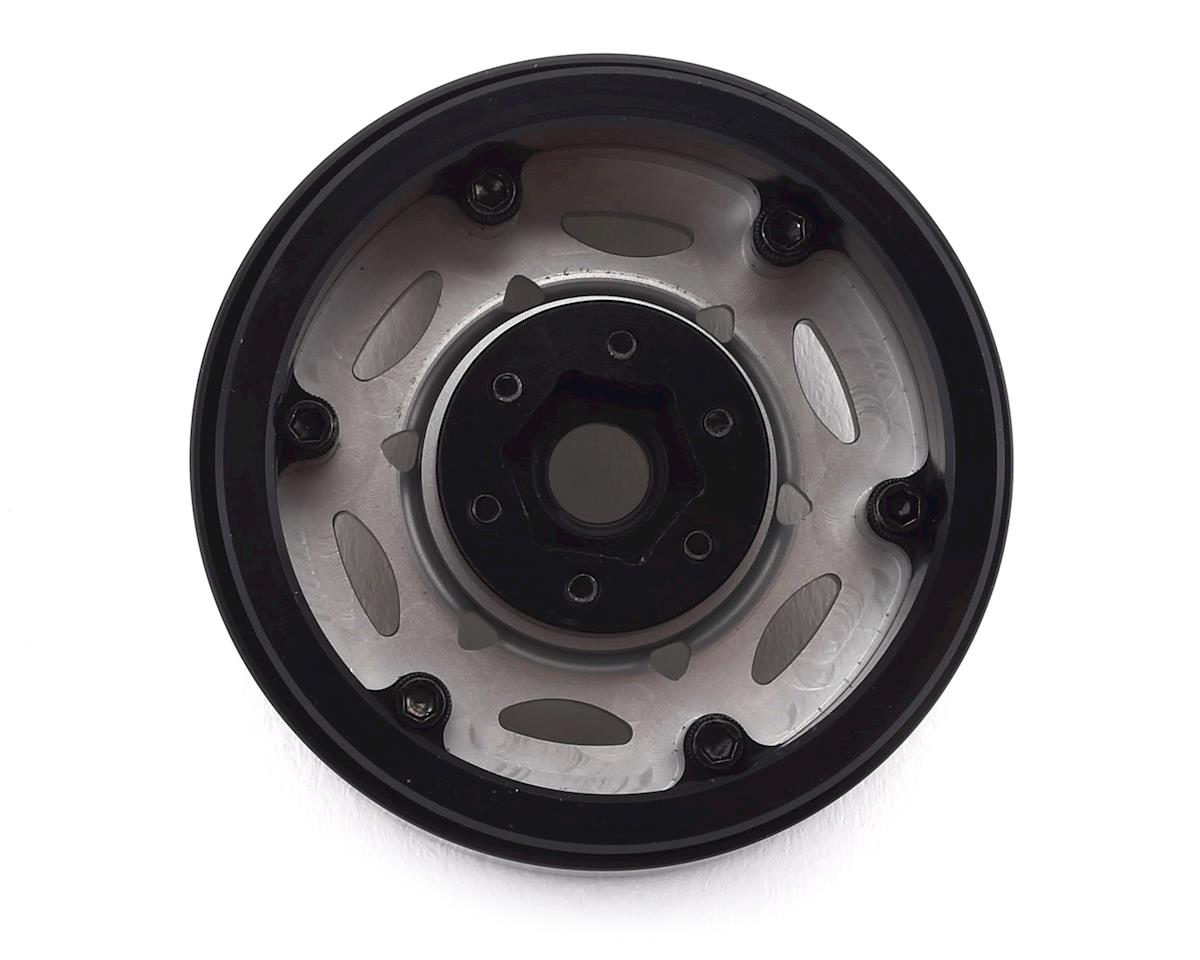 SSD RC 1.9” Champion Beadlock Wheels (Silver/Black) (SSD00246) Amain Hobbies