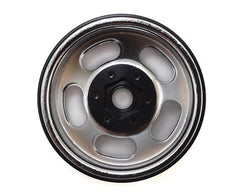 SSD RC Slot 1.9” Steel Beadlock Wheels (Chrome) (SSD00276) Amain Hobbies