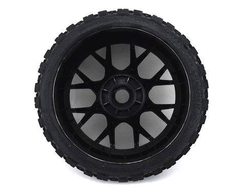 SRC Terrain Crusher Belted Tire (Blue)- E Revo 2 C1002BC Sweep Racing