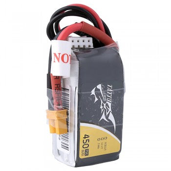 Tattu 11.1V 75C 3S 450mAh Lipo Battery Pack with XT30 Plug GensTattu