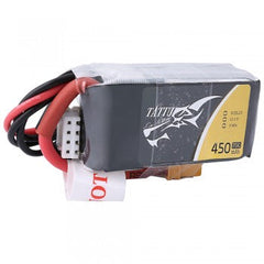Tattu 11.1V 75C 3S 450mAh Lipo Battery Pack with XT30 Plug GensTattu