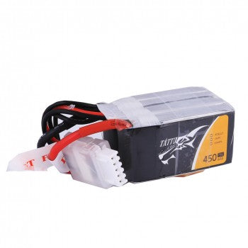 Tattu 14.8V 75C 4S1P 450mAh Lipo Battery Pack with XT30 Plug GensTattu
