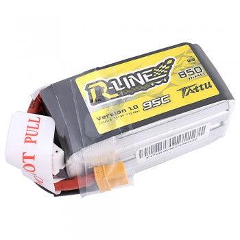 Tattu R-Line 850mAh 14.8V 95C 4S1P Lipo Battery Pack with XT30 Plug GensTattu