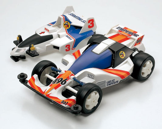 Tamiya 1/32 JR Dash-001 Great Emperor SP Zero Chassis Mini 4WD Kit (TAM95625) Amain Hobbies
