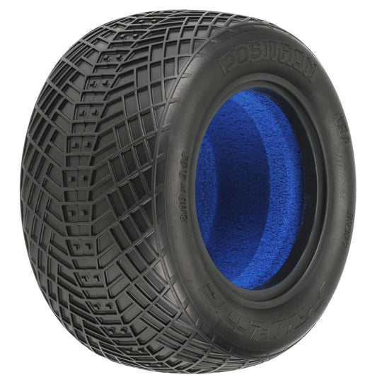 Pro-Line 1/10 Positron T MC Front/Rear 2.2" Off-Road Stadium Truck Tires (2) (PRO826217) Horizon Hobby
