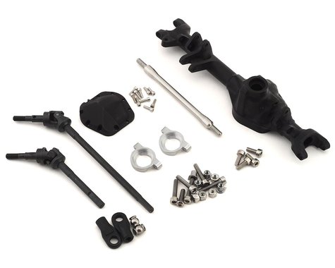 Vanquish Products VS4-10 Currie D44 Offset Front Axle (Black) (VPS08370) Amain Hobbies