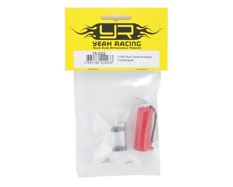 Yeah Racing 1/10 Crawler Scale Accessory Set (Fire Extinguisher) (YA-0352) Yeah Racing