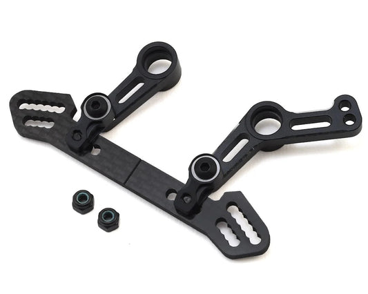 Yeah Racing: Yokomo YD-2 RWD Large Angle Steering Rack (Black) (YEA-YD-005BK) Yeah Racing