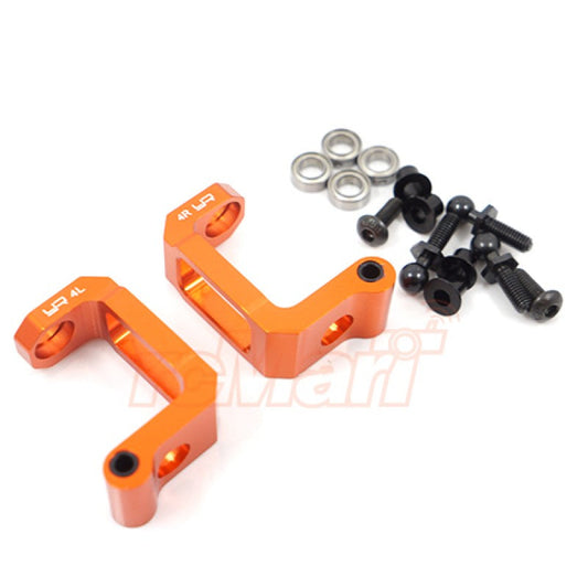 Yeah Racing Ball Bearing Aluminum C-Hub Set for HPI RS4 Sport3 (Orange) (RSS3-003OR) Yeah Racing