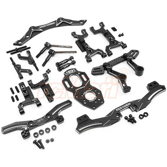 Yeah Racing Aluminum Performance Upgrade Kit For Yokomo YD2 Black (YKYD-S01BK) Yeah Racing