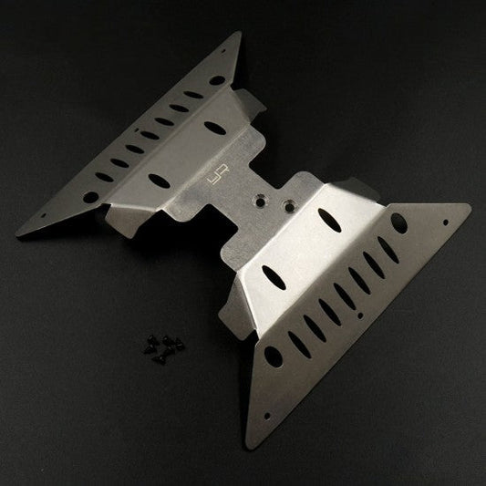 Yeah Racing Stainless Steel Skid & Side Plate Set for Axial Capra (AXCP-002) Yeah Racing