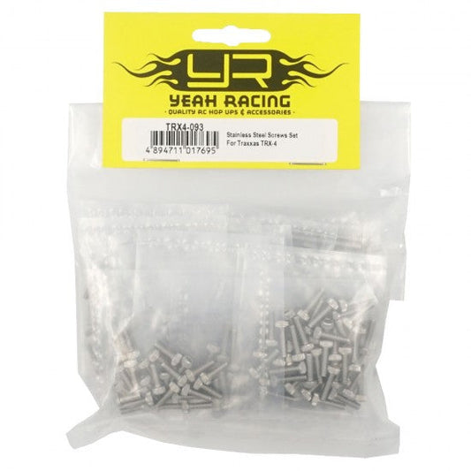 Yeah Racing Steel Screws Set for Traxxas TRX-4 (TRX4-093) Yeah Racing
