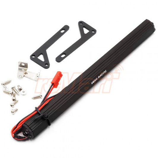 Yeah Racing Aluminum White Super Bright LED Bar Black w/Two Set Mount for 1/10 RC Truck Crawler (YA-0567BK) Yeah Racing