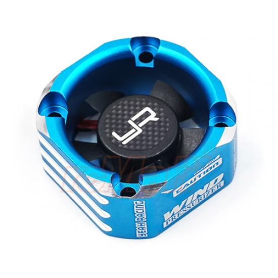 Yeah Racing Aluminum Case 30mm Booster Cooling Fan (Blue) (YA-0576BU) Yeah Racing