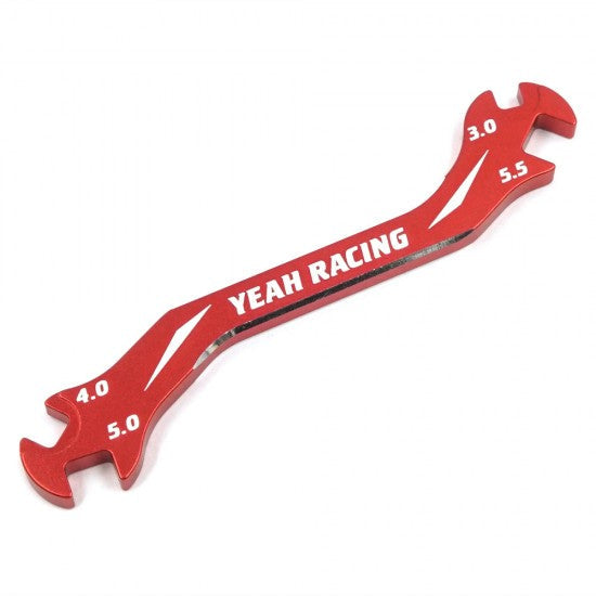 Yeah Racing Aluminum 7075 Turnbuckle Wrench 3MM 4MM 5MM 5.5MM (Red) (YT-0197RD) Yeah Racing