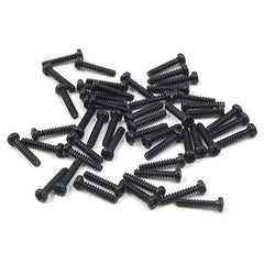 Yeah Racing Micro Fender Screw Set 1.2 x 6.0mm 50pcs Black For RC Drift Body Kit (SSS-100BK) Yeah Racing