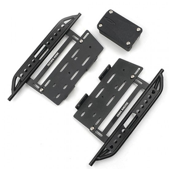 Yeah Racing Metal Rock Rails w/Receiver Box for Axial SCX10 II (AXSC-004) Yeah Racing