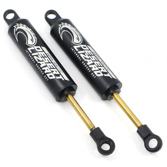 Yeah Racing 100mm Desert Lizard Two Stage Internal Spring Damper Pair Black For Crawler (DDL-100BK) Yeah Racing