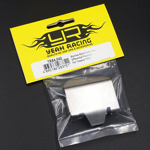 Yeah Racing Stainless Steel Front or Rear Differential Protector For Traxxas TRX-4 (TRX4-042) Yeah Racing